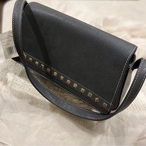 Liz Claiborne Charcoal Grey Handbag NWT